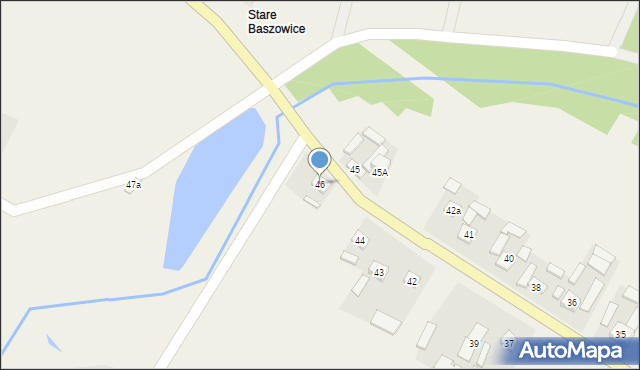 Baszowice, Baszowice, 46, mapa Baszowice
