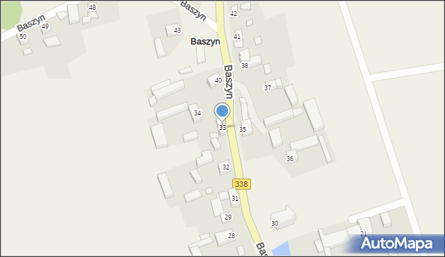 Baszyn, Baszyn, 33, mapa Baszyn