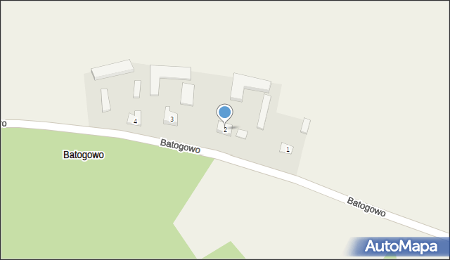 Batogowo, Batogowo, 2, mapa Batogowo