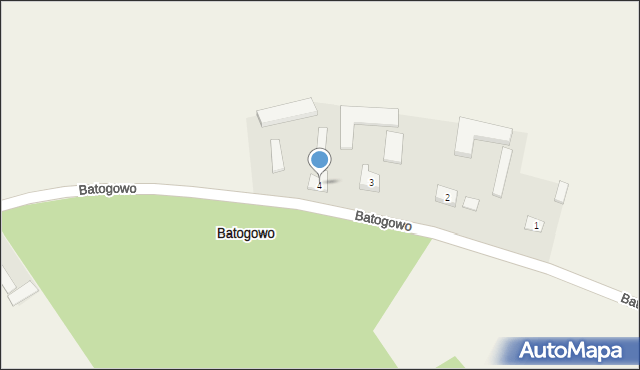 Batogowo, Batogowo, 4, mapa Batogowo