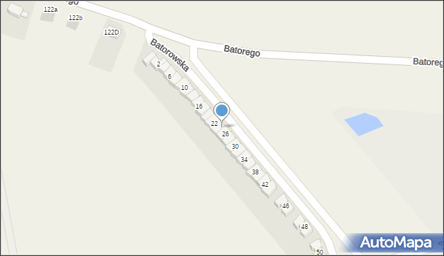 Batorowo, Batorowska, 24, mapa Batorowo