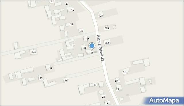Batorz Pierwszy, Batorz Pierwszy, 35, mapa Batorz Pierwszy