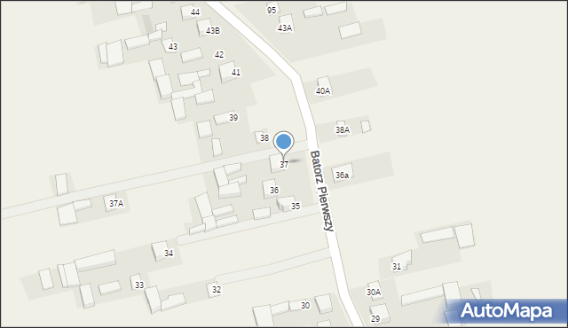 Batorz Pierwszy, Batorz Pierwszy, 37, mapa Batorz Pierwszy