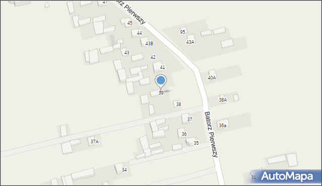 Batorz Pierwszy, Batorz Pierwszy, 39, mapa Batorz Pierwszy