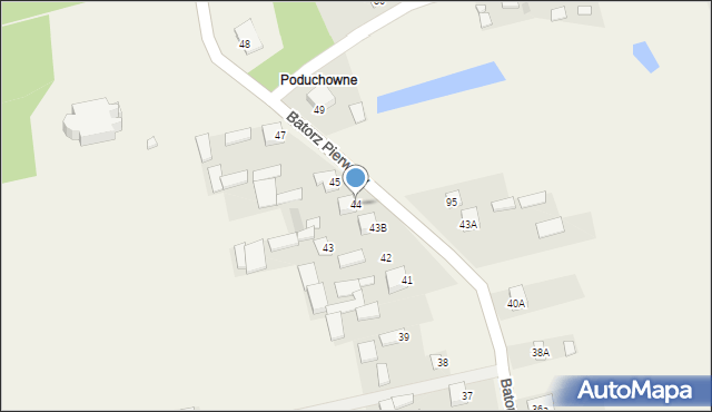 Batorz Pierwszy, Batorz Pierwszy, 44, mapa Batorz Pierwszy