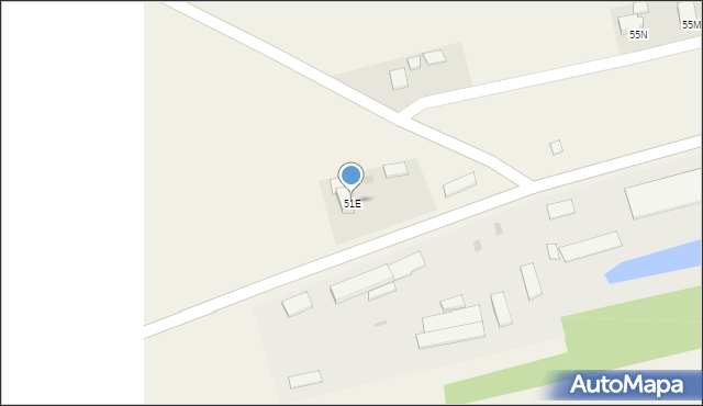 Batorz Pierwszy, Batorz Pierwszy, 51E, mapa Batorz Pierwszy