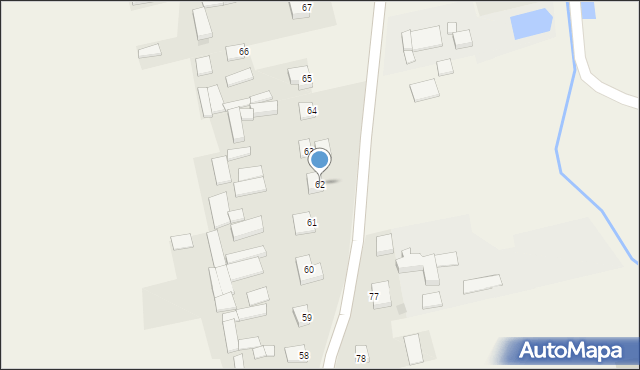 Batorz Pierwszy, Batorz Pierwszy, 62, mapa Batorz Pierwszy