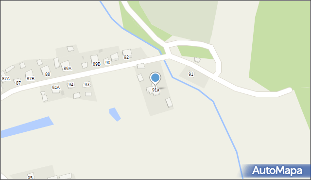Batorz Pierwszy, Batorz Pierwszy, 91a, mapa Batorz Pierwszy