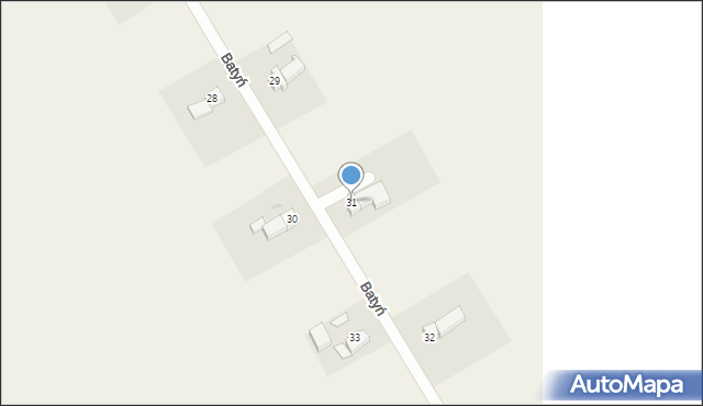 Batyń, Batyń, 31, mapa Batyń