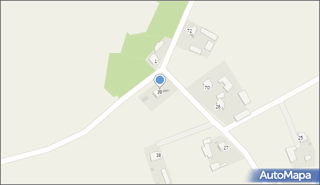 Bazów, Bazów, 39, mapa Bazów