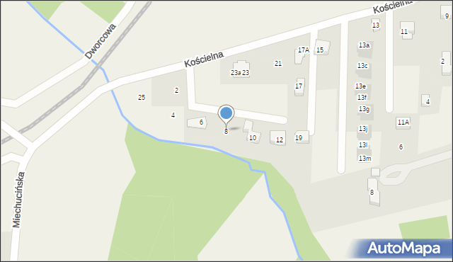 Bielkówko, Bajkowa, 8, mapa Bielkówko