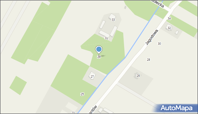 Bolesławów, Bażantów, 29, mapa Bolesławów