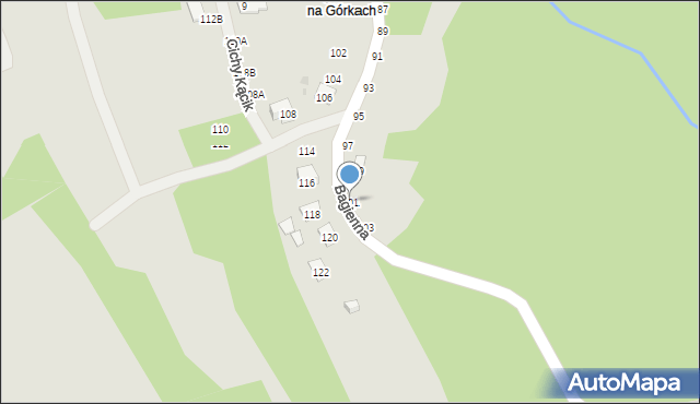 Brzesko, Bagienna, 101, mapa Brzesko