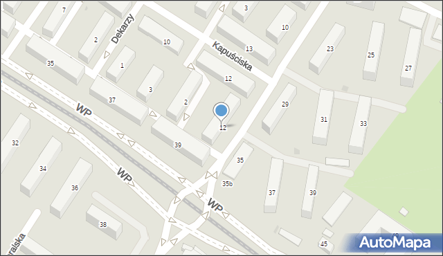 Bydgoszcz, Baczyńskiego Krzysztofa Kamila, 12, mapa Bydgoszczy