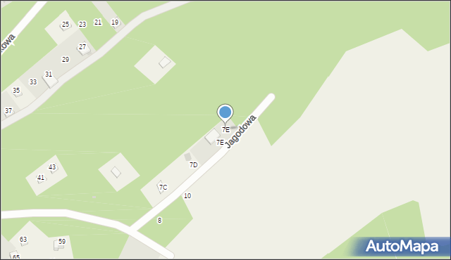 Choroń, Baranowizna, 7E, mapa Choroń