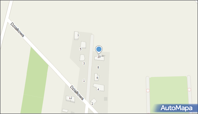 Czarnowiec, Baśniowa, 10, mapa Czarnowiec