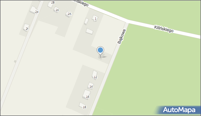 Czołczyn, Bajkowa, 8, mapa Czołczyn