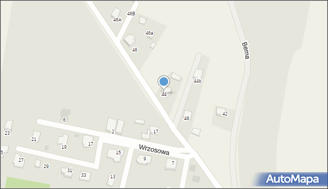 Dąbrowa Górnicza, Batalionów Chłopskich, 44, mapa Dąbrowa Górnicza