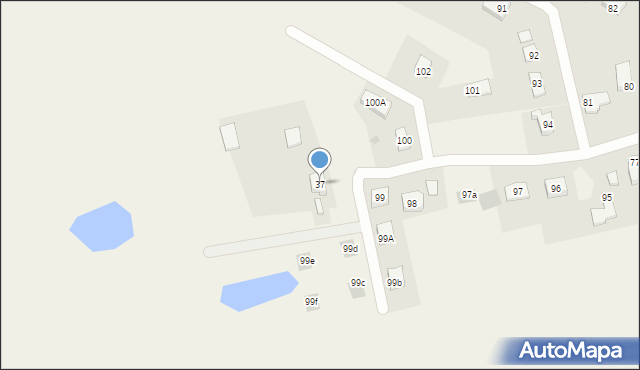 Dywity, Barczewskiego Walentego, ks., 37, mapa Dywity