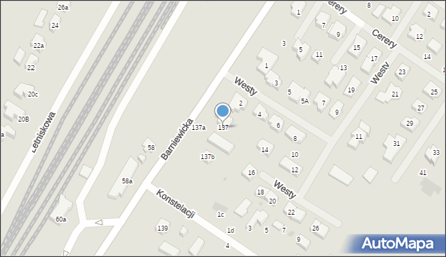 Gdańsk, Barniewicka, 137, mapa Gdańska