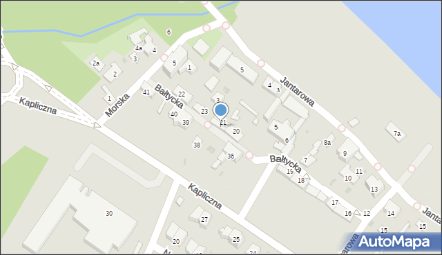 Gdańsk, Bałtycka, 26, mapa Gdańska