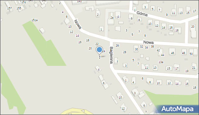 Gogolin, Bagienna, 2, mapa Gogolin