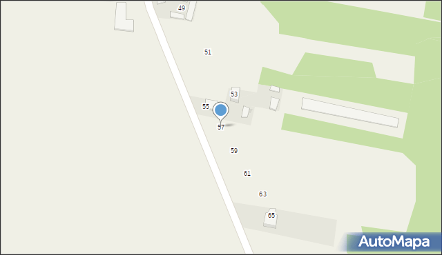 Gołąbek, Bajkowa, 57, mapa Gołąbek