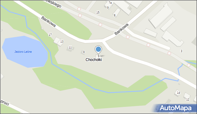 Goleniów, Bankowa, 7, mapa Goleniów