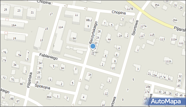 Góra Kalwaria, Baczyńskiego Krzysztofa Kamila, 12, mapa Góra Kalwaria