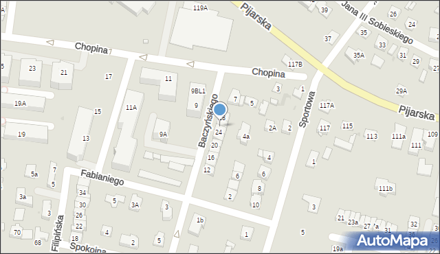 Góra Kalwaria, Baczyńskiego Krzysztofa Kamila, 26, mapa Góra Kalwaria