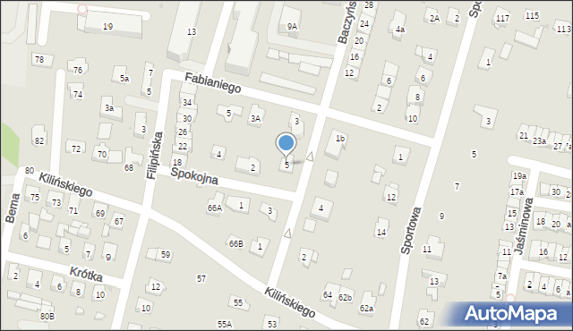 Góra Kalwaria, Baczyńskiego Krzysztofa Kamila, 5, mapa Góra Kalwaria