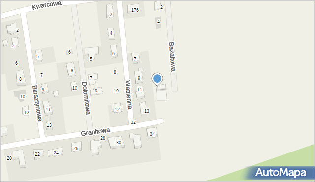 Góra Siewierska, Bazaltowa, 12, mapa Góra Siewierska