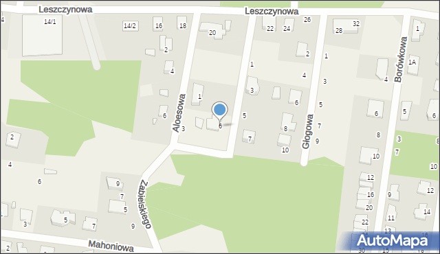 Grabówka, Barwinkowa, 6, mapa Grabówka