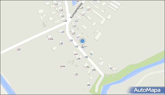 Hrubieszów, Batalionów Chłopskich, 49, mapa Hrubieszów