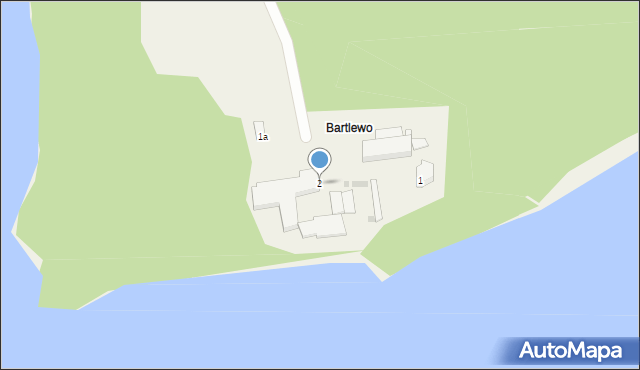 Iznota, Bartlewo, 2, mapa Iznota