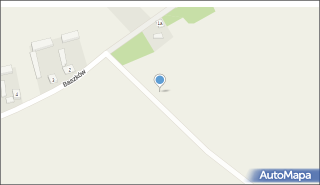 Jakubice, Baszków, 1c, mapa Jakubice