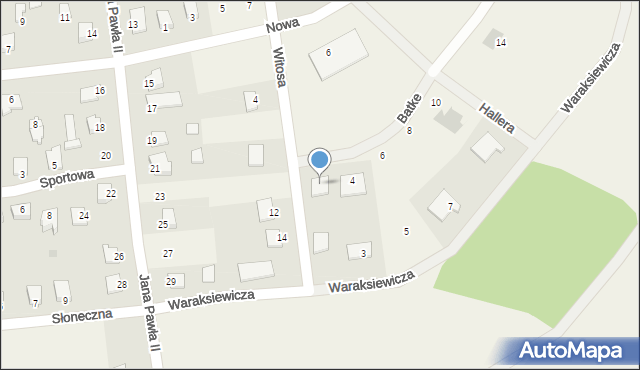 Jamielnik, Batke Jana, ks., 2, mapa Jamielnik