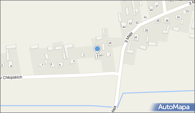 Jarczów, Batalionów Chłopskich, 2, mapa Jarczów