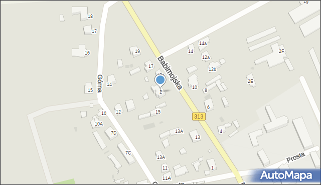 Kargowa, Babimojska, 2, mapa Kargowa