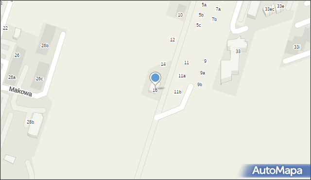 Kiełczów, Bawarska, 16, mapa Kiełczów