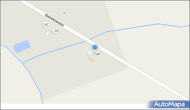 Kobylin, Baszkowska, 326, mapa Kobylin