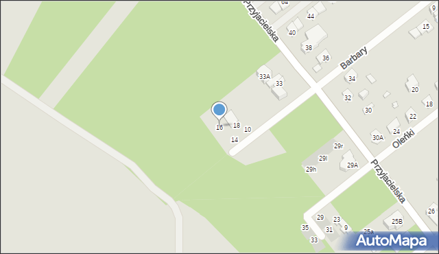 Kobyłka, Barbary, 16, mapa Kobyłka