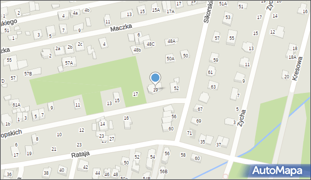 Kobyłka, Batalionów Chłopskich, 19, mapa Kobyłka