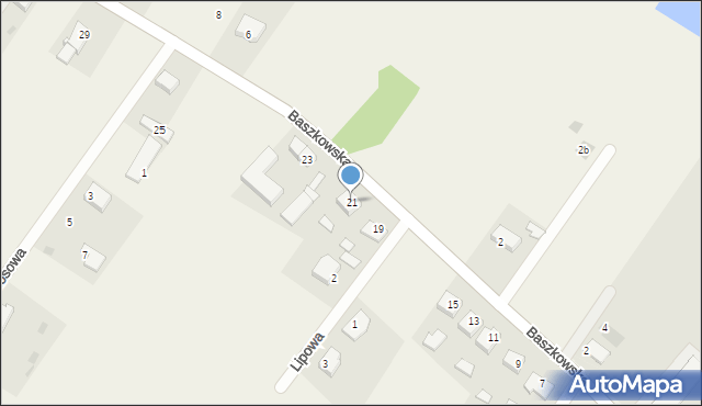 Konarzew, Baszkowska, 21, mapa Konarzew