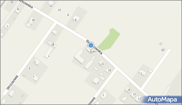 Konarzew, Baszkowska, 23, mapa Konarzew