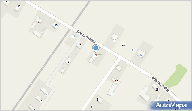 Konarzew, Baszkowska, 29, mapa Konarzew