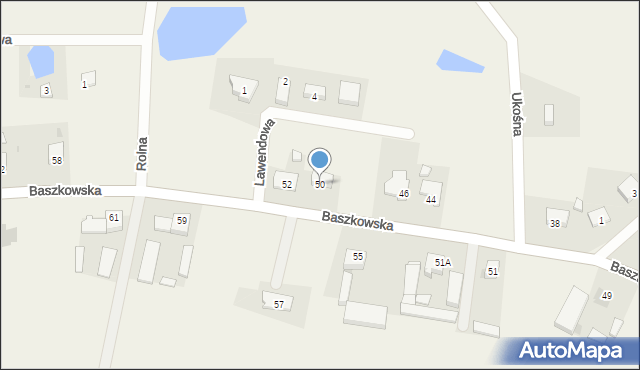 Konarzew, Baszkowska, 50, mapa Konarzew
