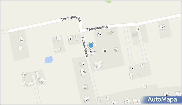 Kościelec, Baranieckiego Mariana, 56, mapa Kościelec