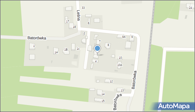 Kosów, Batorówka, 5, mapa Kosów