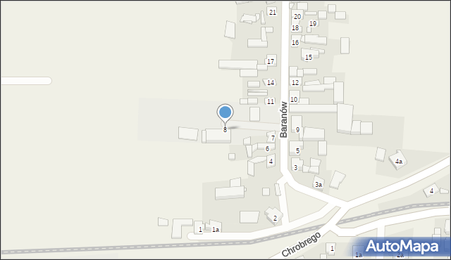 Kowalew, Baranów, 8, mapa Kowalew